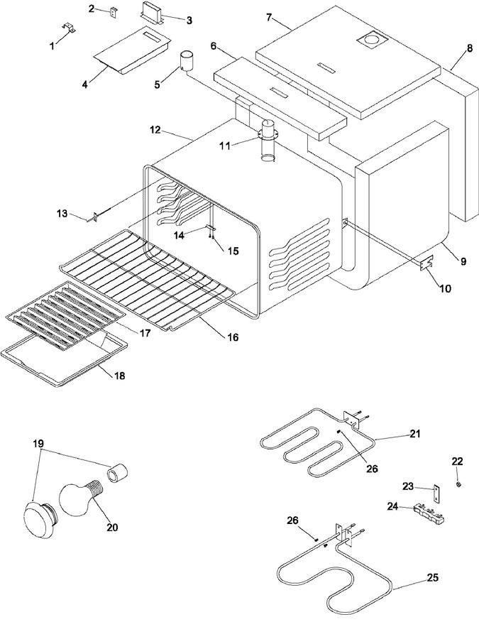 Diagram for ACS4660AW (BOM: PACS4660AW1)