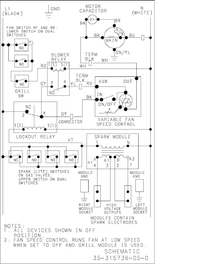 Diagram for ACS4660AW (BOM: PACS4660AW1)