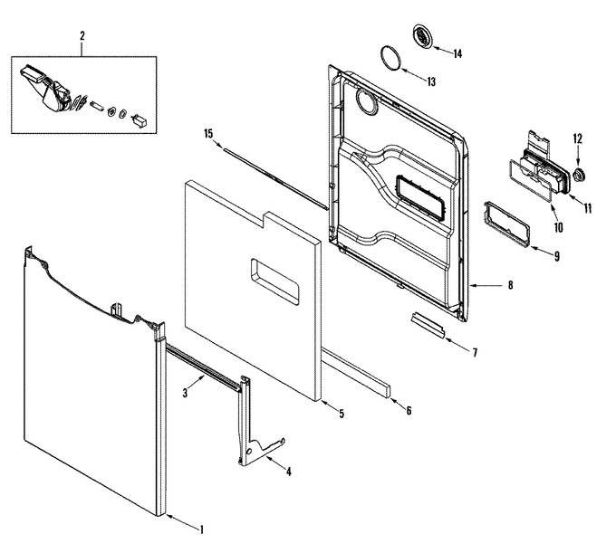 Diagram for JDB1050AWB