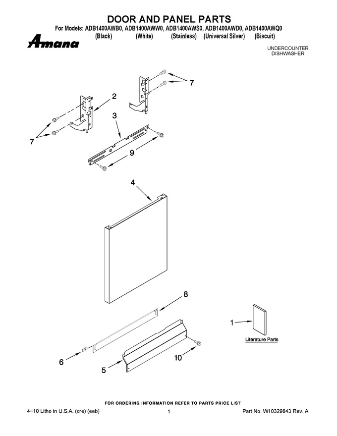Diagram for ADB1400AWB0