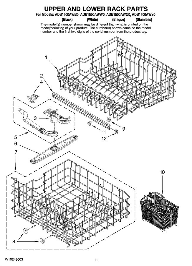 Diagram for ADB1500AWS0