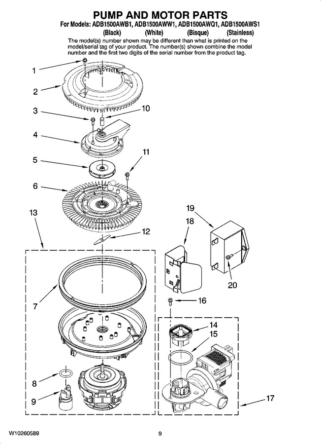 Diagram for ADB1500AWB1