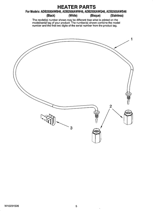 Diagram for ADB2500AWQ46