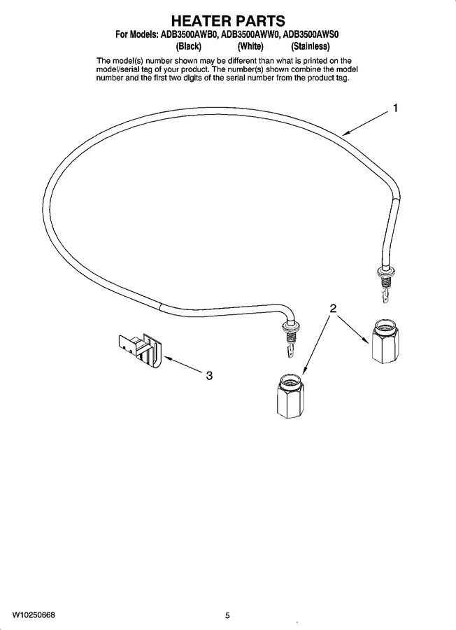 Diagram for ADB3500AWB0
