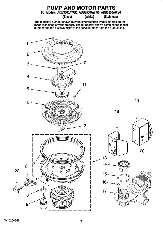 Diagram for ADB3500AWB0