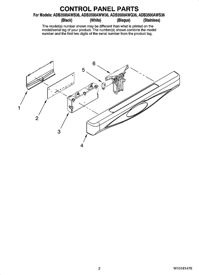 Diagram for ADB3500AWW36