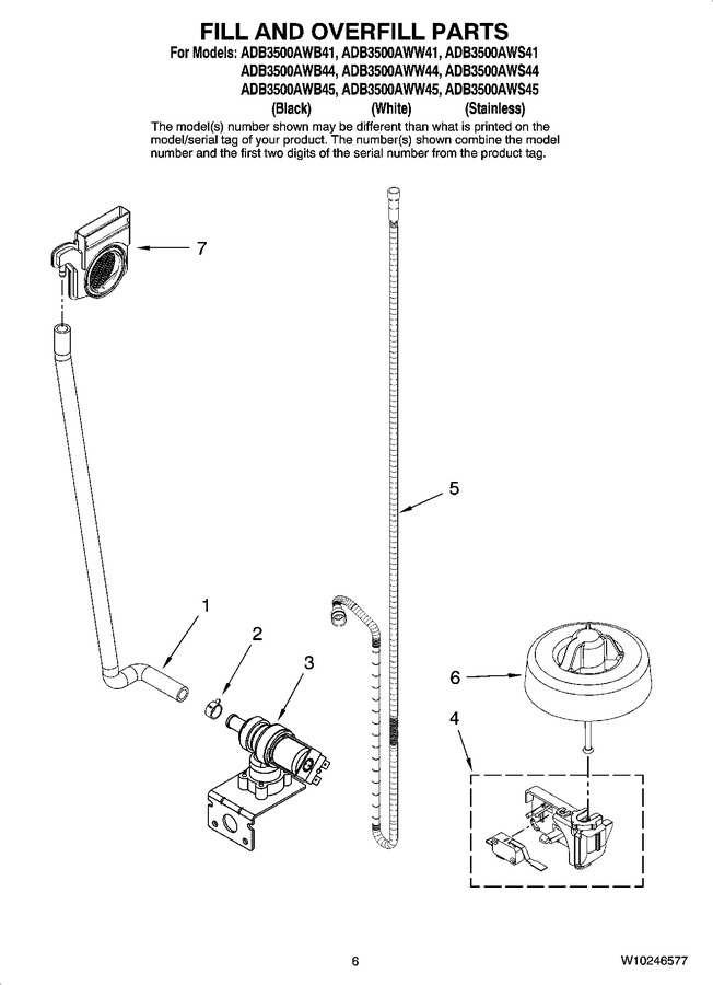 Diagram for ADB3500AWS44