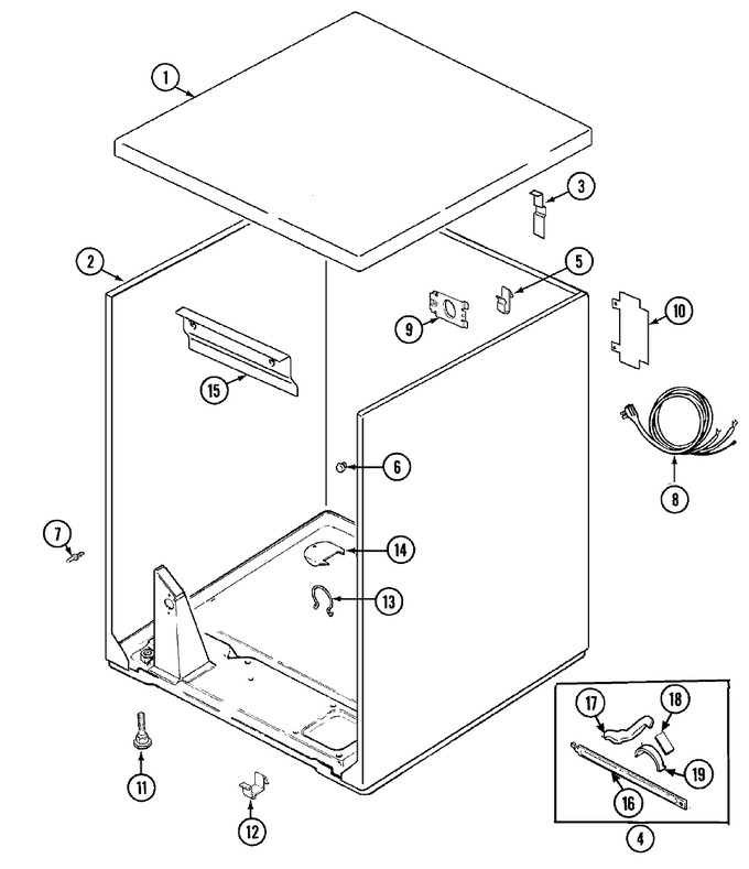 Diagram for CDE6500W