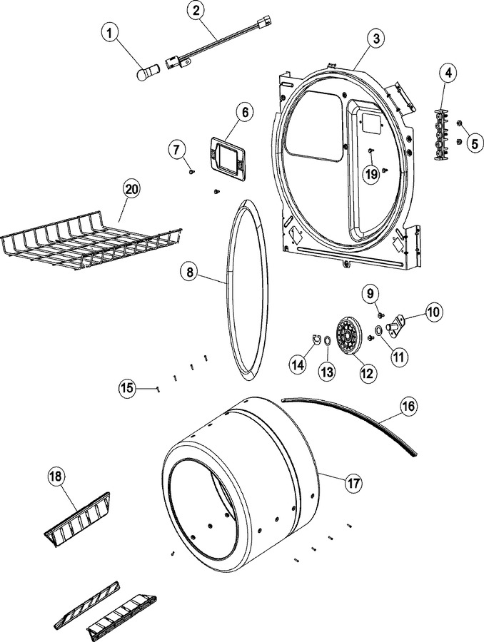 Diagram for CDE7500AZW