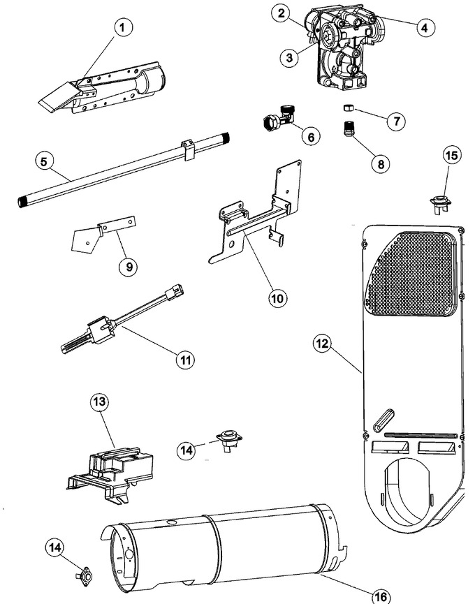 Diagram for ADE7000AYW