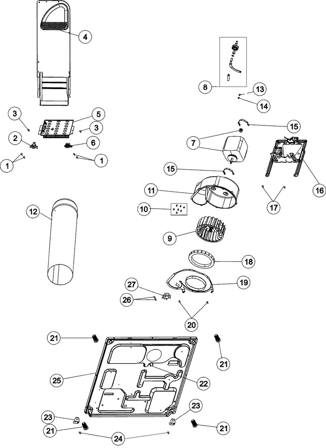Diagram for NDE5805AYW