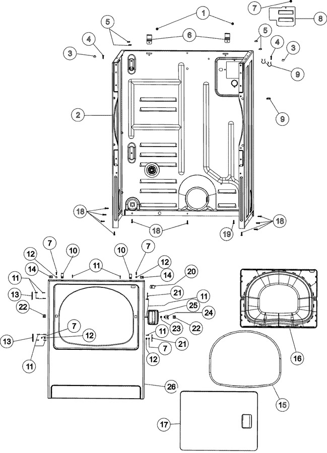 Diagram for NDE5805AYW