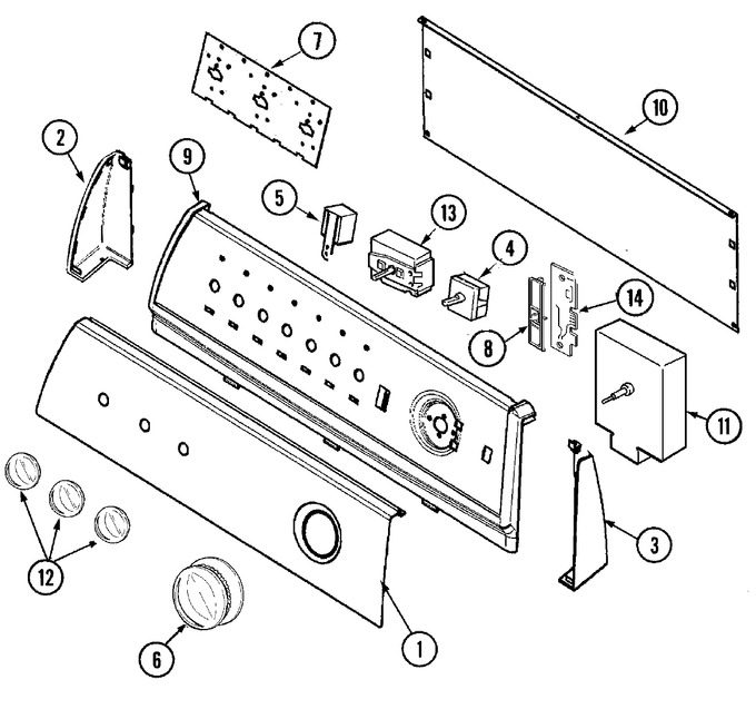 Diagram for CDG8500W