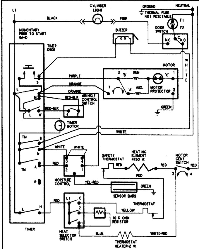 Diagram for PYE4557AYW