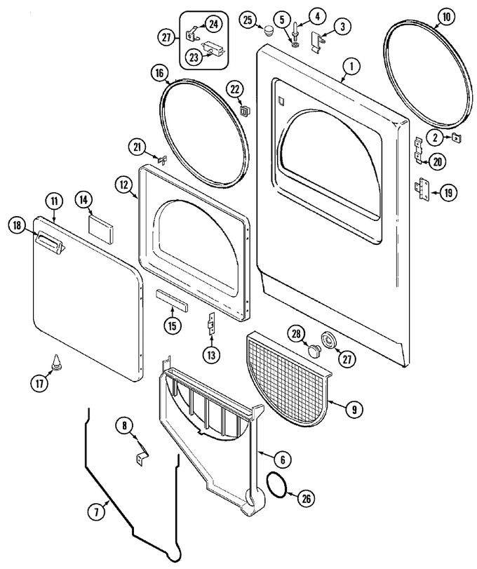 Diagram for JDG1000W