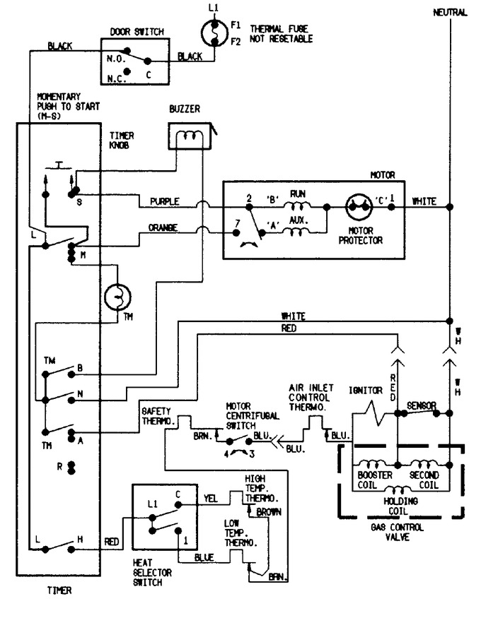 Diagram for DGP223M
