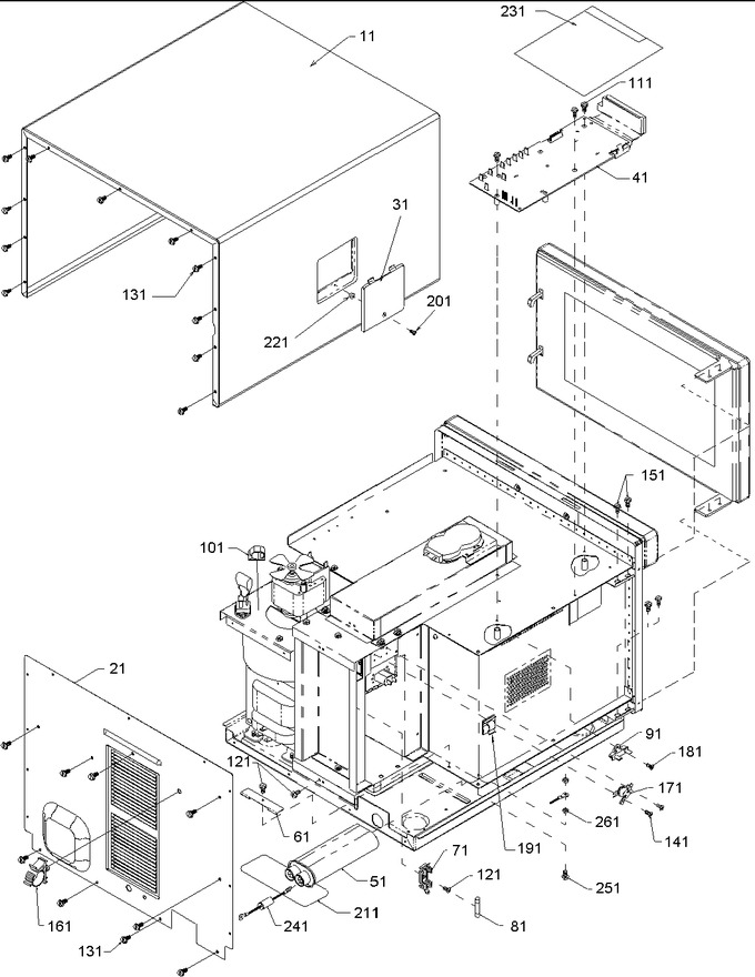Diagram for HDC10 (BOM: P1323008M)