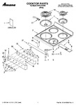 Diagram for 01 - Cooktop Parts
