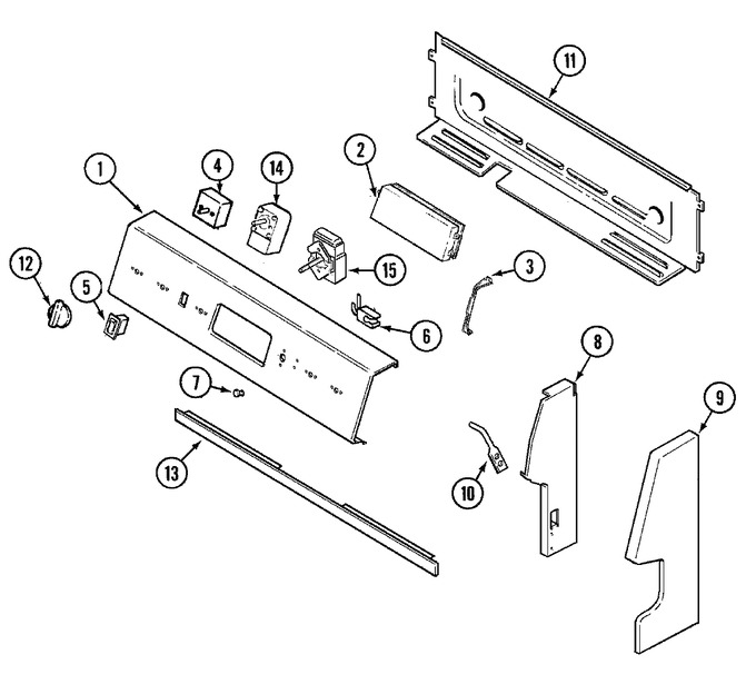 Diagram for AER1360AGW