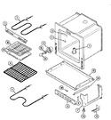 Diagram for 04 - Oven/base