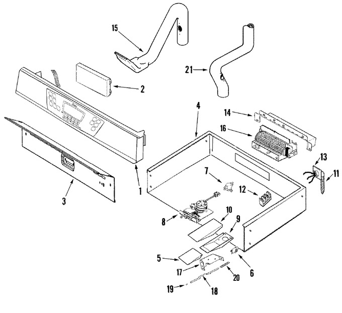 Diagram for AEW3630DDB