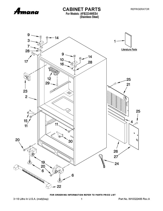 Diagram for AFB2234WES4