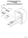 Diagram for 04 - Refrigerator Liner Parts