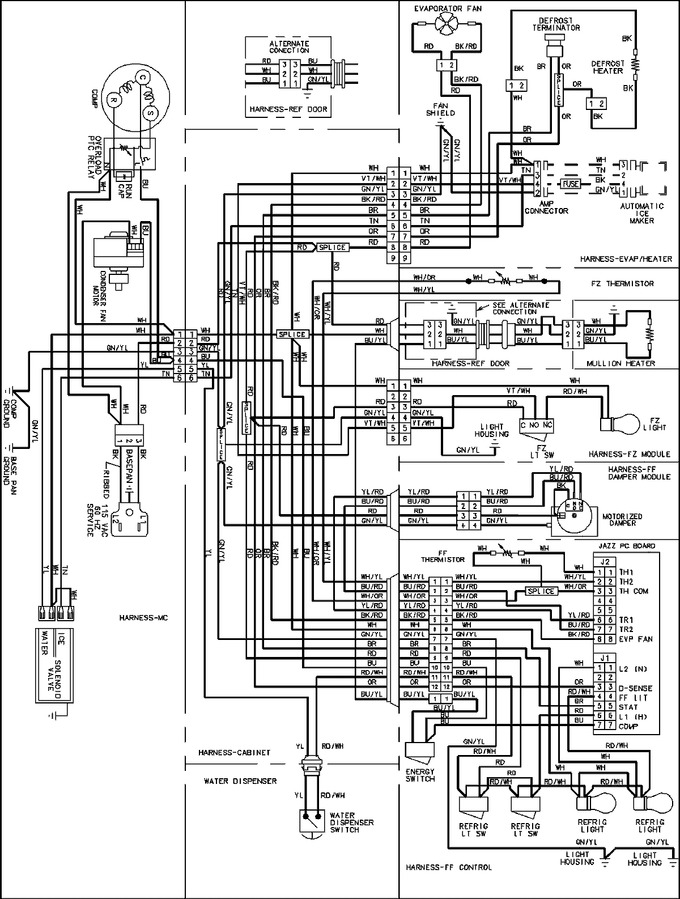 Diagram for AFD2535DES