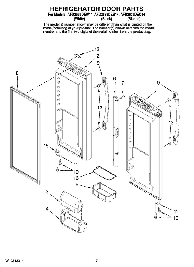 Diagram for AFD2535DEB14