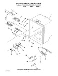 Diagram for 03 - Refrigerator Liner Parts