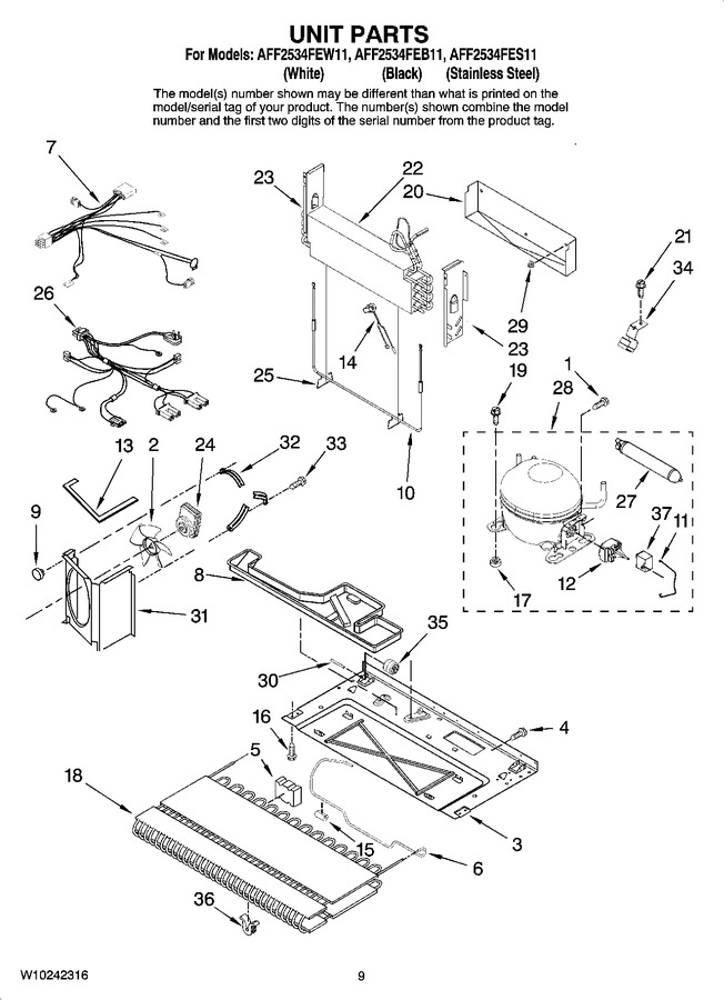 Diagram for AFF2534FEB11