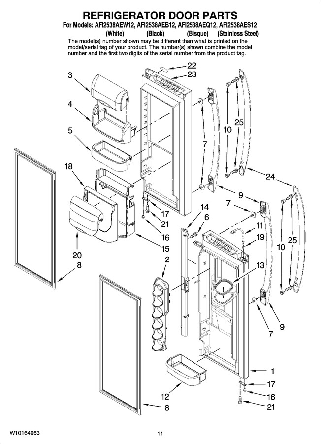 Diagram for AFI2538AEW12