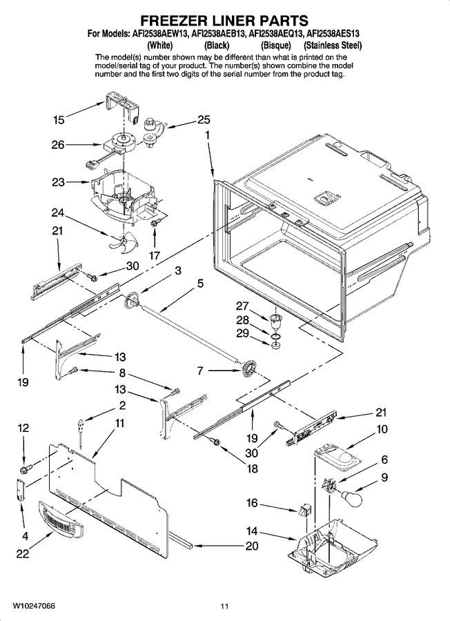 Diagram for AFI2538AES13