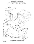 Diagram for 06 - Freezer Liner Parts