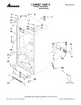 Diagram for 01 - Cabinet Parts
