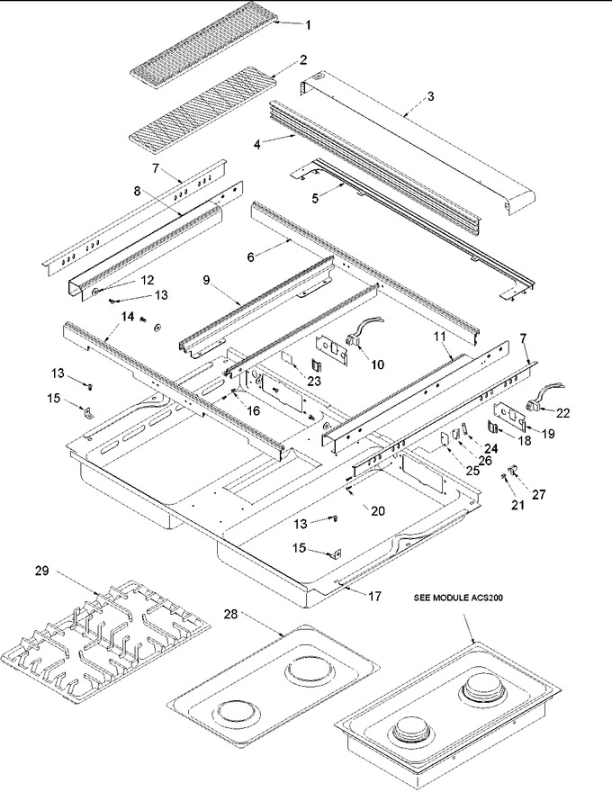 Diagram for AGDS902WW (BOM: P1131833NWW)