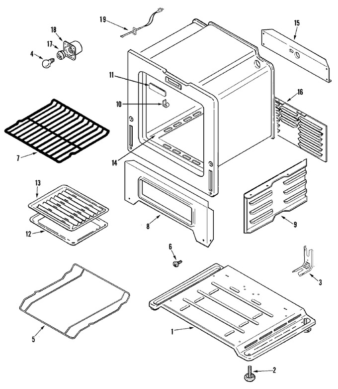Diagram for CGR1425ADQ