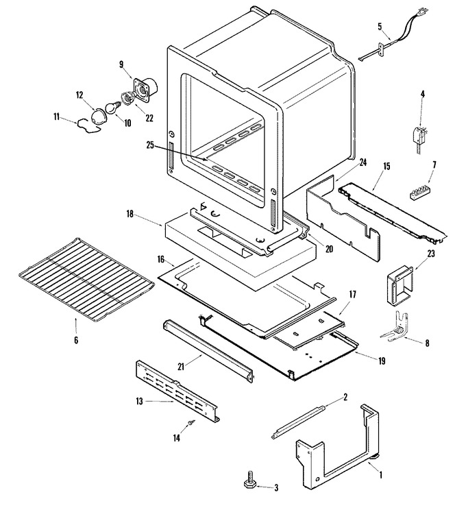 Diagram for MGR5751BDW