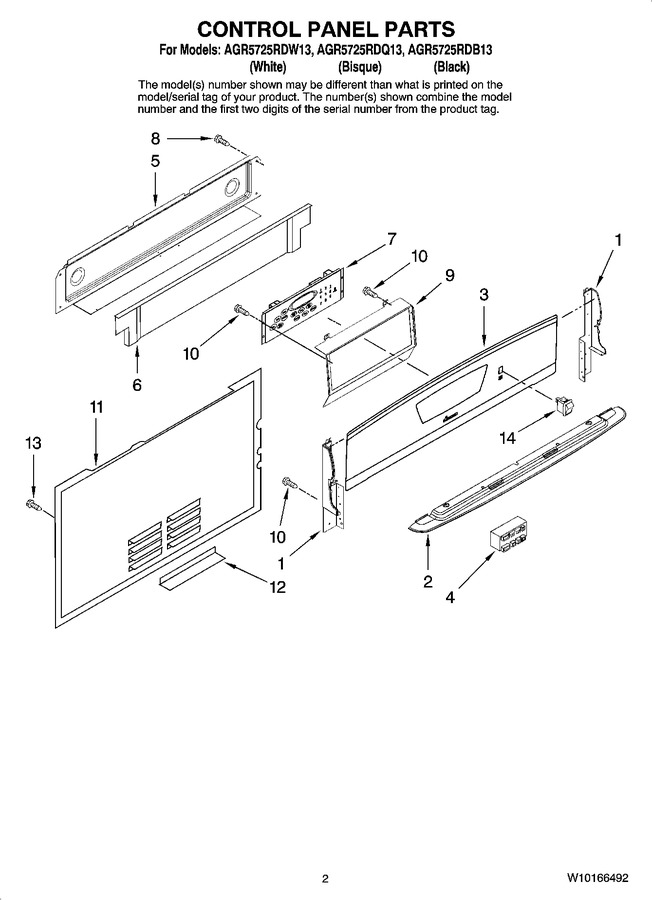 Diagram for AGR5725RDQ13