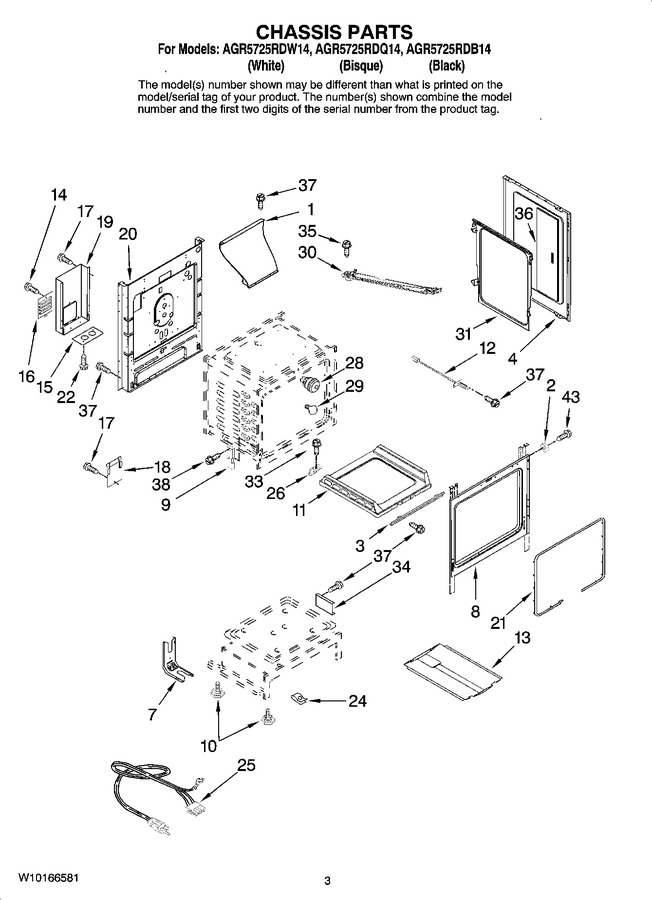 Diagram for AGR5725RDQ14
