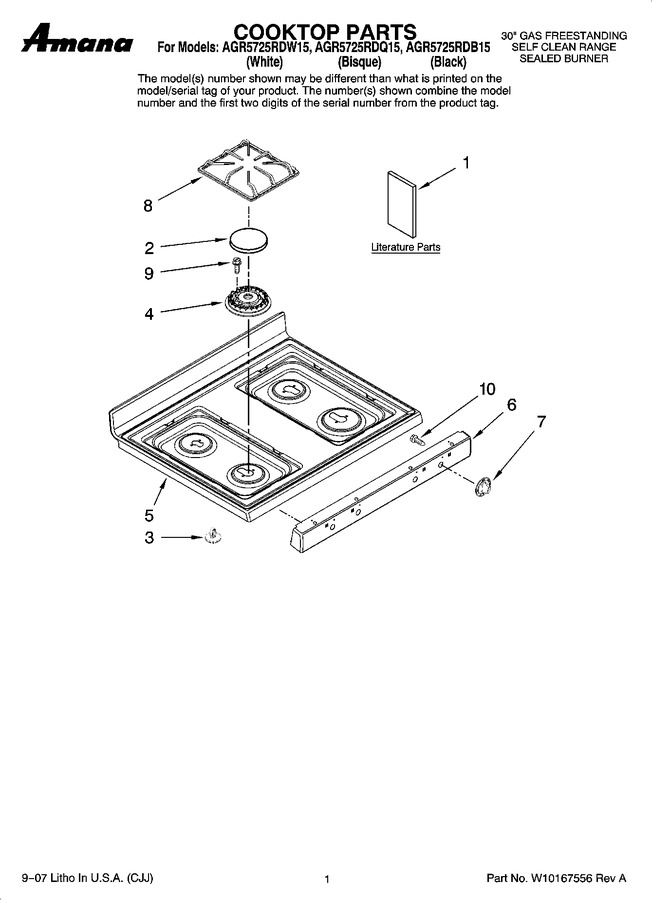 Diagram for AGR5725RDB15