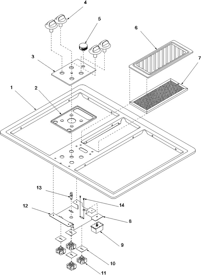 Diagram for AKED3050WW (BOM: P1131765NWW)