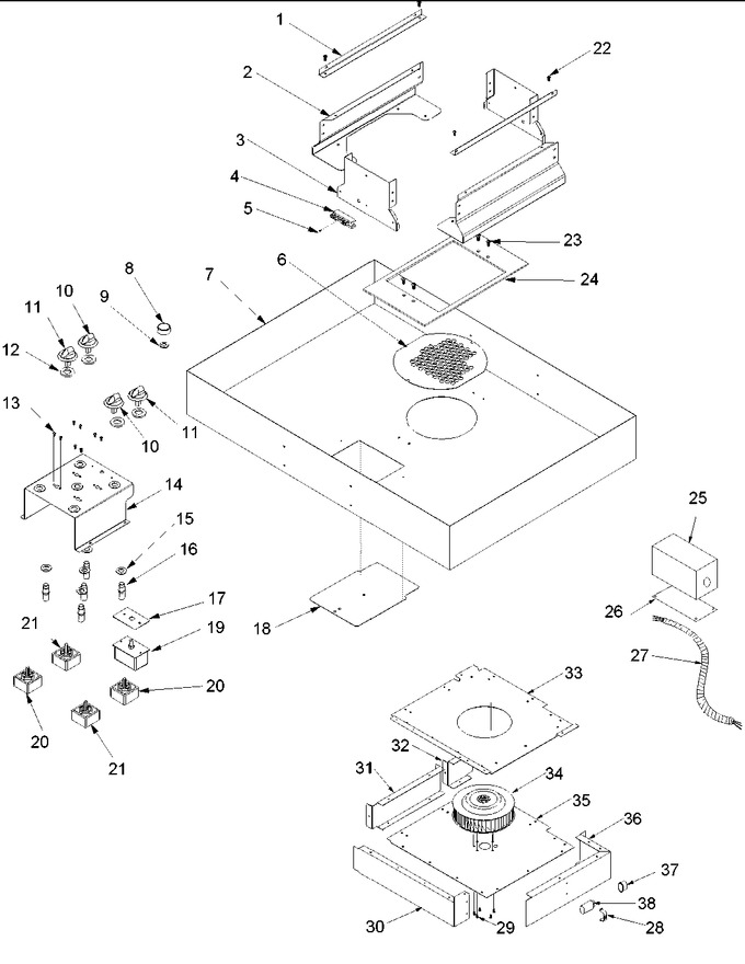 Diagram for AKEF3070E (BOM: P1131763N E)
