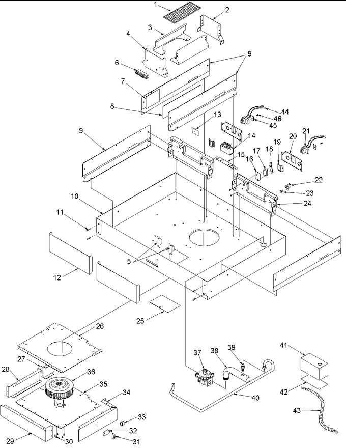 Diagram for AKGD3050SS (BOM: P1131633NSS)