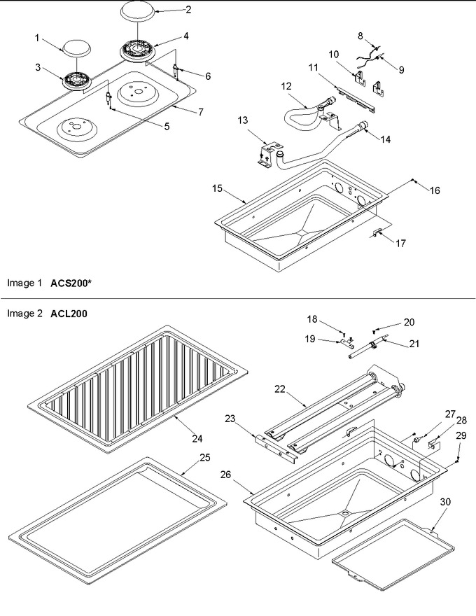 Diagram for AKGD3050CC (BOM: P1131633NCC)