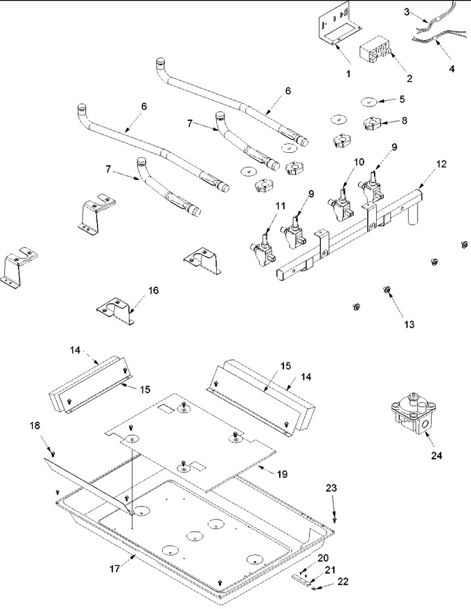 Diagram for AKS3030WW (BOM: P1142527NWW)