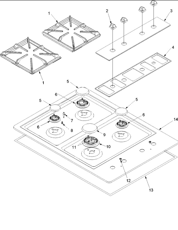 Diagram for AKS3030WW (BOM: P1142527NWW)