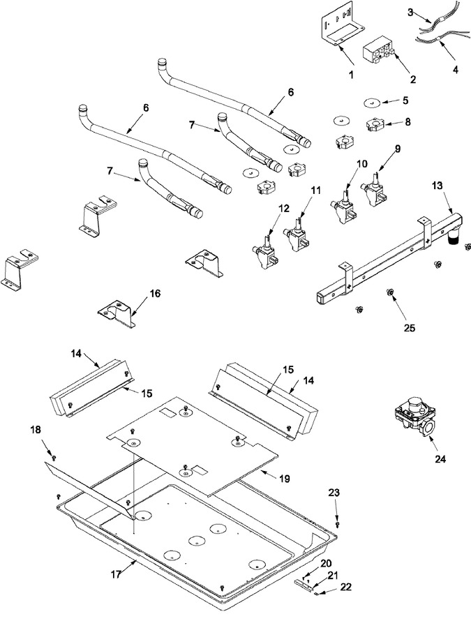 Diagram for AKS3050E (BOM: PAKS3050E1)