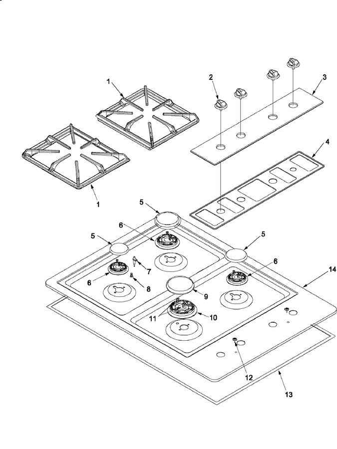Diagram for AKS3030WW (BOM: PAKS3030WW1)