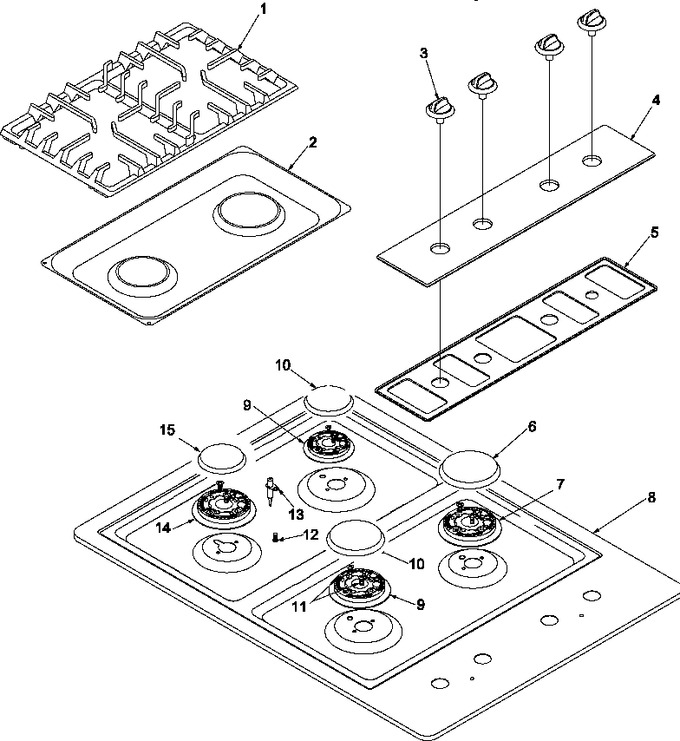 Diagram for AKS3040E (BOM: P1142518N E)